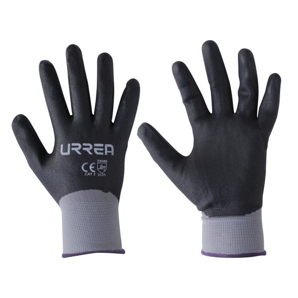 USGEX - Guantes de nailon con recubrimiento de nitrilo espumoso EG Urrea