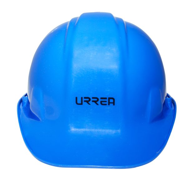 USH01B - Casco de seguridad con ajuste de 4 puntos, color azul Urrea