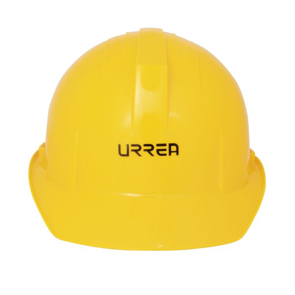 USH01Y - Casco de seguridad con ajuste de 4 puntos, color amarillo Urrea