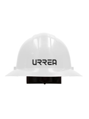 USH04W.jpg USH04W - Casco de seguridad con ajuste de matraca ala completa de 4 puntos, color blanco Urrea
