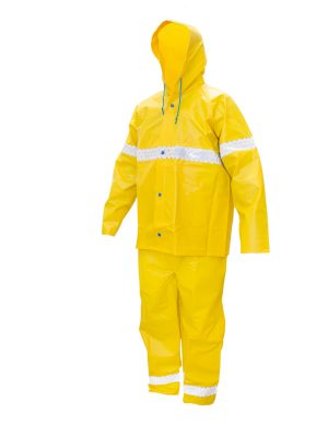 USIM41 - Traje impermeable con reflejante térmico M, 2 piezas Urrea