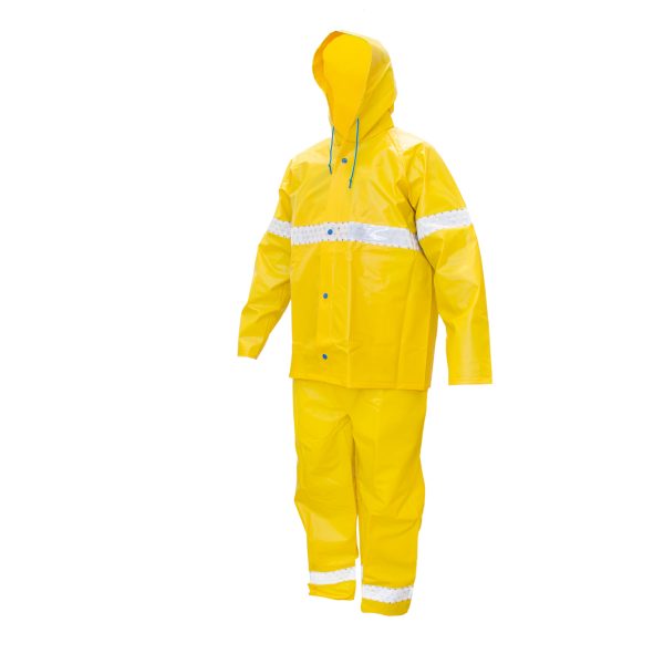 USIM41.jpg USIM41 - Traje impermeable con reflejante térmico M, 2 piezas Urrea