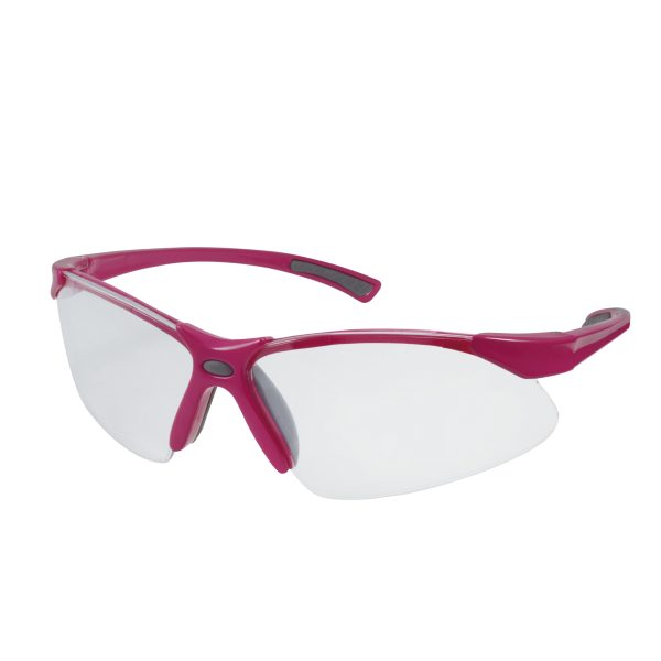 USL008 - Lentes de seguridad modelo Orión, transparentes con rosa Urrea
