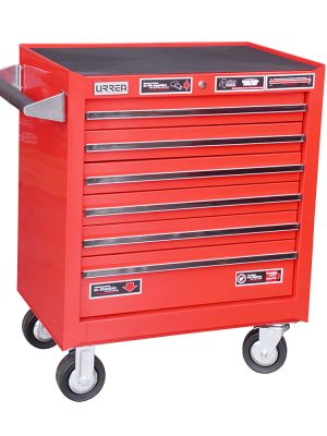 X27M6 - Gabinete móvil 6 gavetas color rojo serie X 27" Urrea