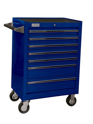 X27M7A.jpg X27M7A - Gabinete móvil 7 gavetas color azul serie X 27" Urrea