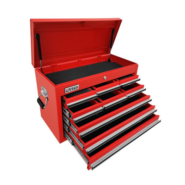 X27S9.jpg X27S9 - Gabinete superior 9 gavetas color rojo serie X 27" Urrea
