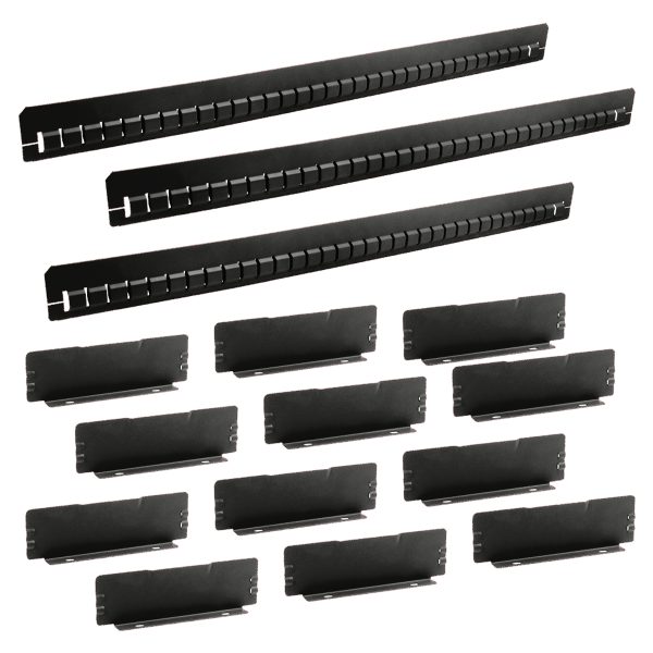 X28-S10 - Juego de separadores de gaveta 10" serie X, 15 piezas Urrea