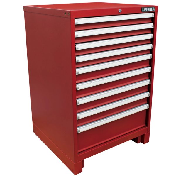 X28F9.jpg X28F9 - Gabinete fijo con 9 gavetas color rojo serie X 28" Urrea