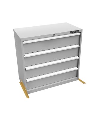 X35F4 - Gabinete modular fijo con 4 gavetas serie X 35" Urrea