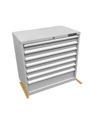 X35F7 - Gabinete modular fijo con 7 gavetas serie X 35" Urrea