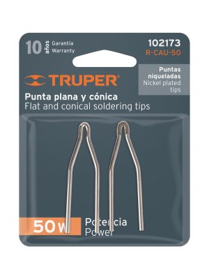 102173 - Juego de 2 puntas para cautín tipo pistola CAU-50, Truper