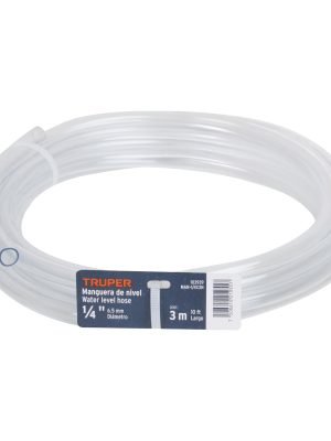 103939 - Manguera de Nivel, 1/4', rollo de 3m, TRUPER