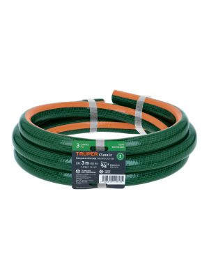 103947 103947 - Manguera de jardín 3/4', 3 capas, 3m, sin conexiones, TRUPER