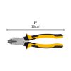 27154 - Pinza p/electricista 8' uso rudo, Comfort Grip, Pretul
