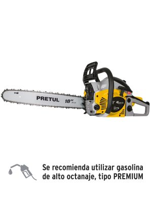 26017 - Motosierra 45 cc a gasolina con barra de 18', Pretul