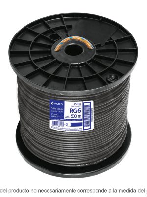 45030 - Metro de cable coaxial RG6 en carrete de 305 m, Volteck