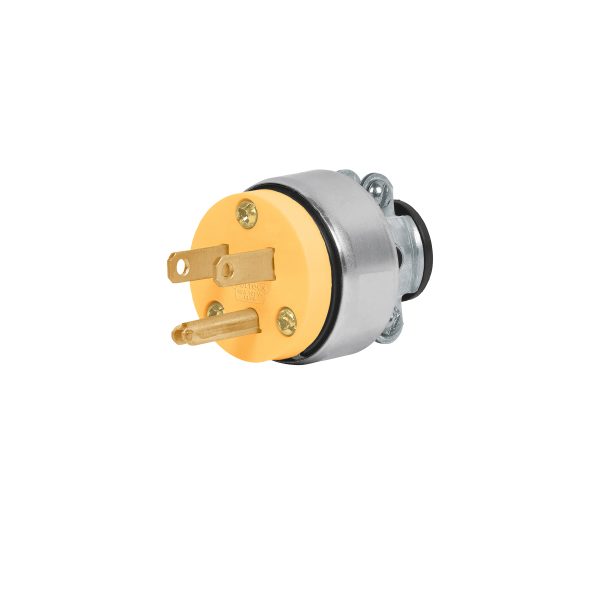 46202 - Clavija industrial blindada aterrizada, 2 polos+tierra