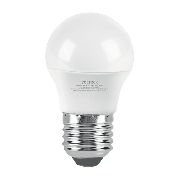 46277 - Lámpara LED G45 6 W (equiv. 40 W) luz de día blíster Volteck