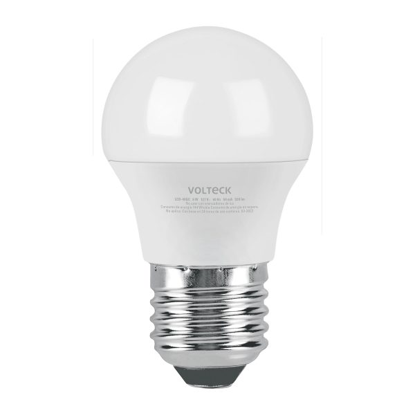 46278 - Lámpara LED G45 6 W (equiv. 40 W) luz cálida blíster Volteck