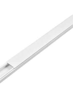 46284 46284 - Canaleta de 1 vía 10 x 20 mm, con adhesivo, VOLTECK