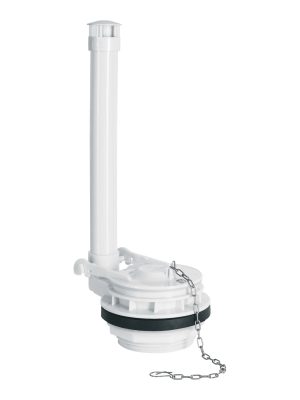 46286 46286 - Válvula de descarga 3' para WC de 2 pzas, cadena inox, Foset