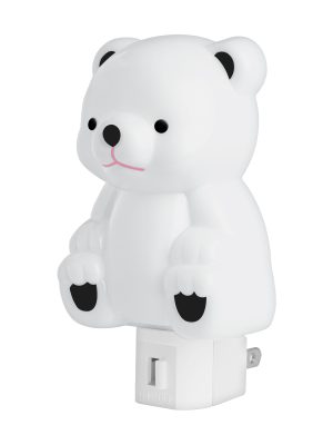 46288 46288 - Luz de noche con lámpara E12, oso, Volteck