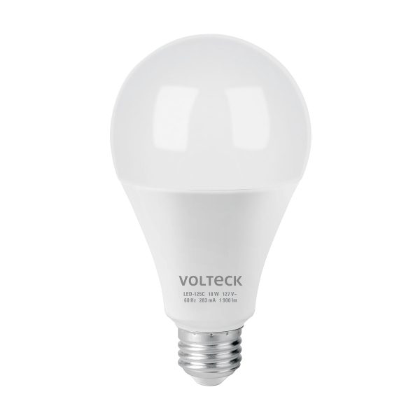 48459 - Lámpara LED A25 18 W (equiv. 125 W) luz cálida, caja Volteck