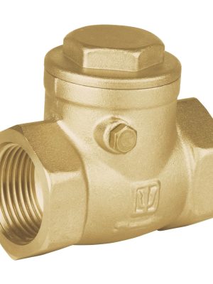 48511 48511 - Válvula check horizontal de latón, 3/4', Foset