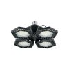 46588 - Luminario de LED 100 W, aluminio con 4 paneles abatibles
