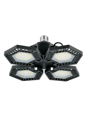 46588 - Luminario de LED 100 W, aluminio con 4 paneles abatibles