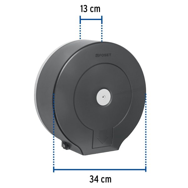 47935 - Portarollo de ABS, humo, Foset