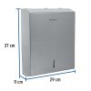 47933 - Dispensador de acero inox. para toallas de papel, Foset