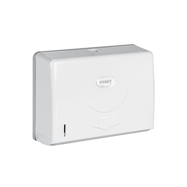 45740 - Dispensador junior p/toallas de papel, blanco, Foset Basic