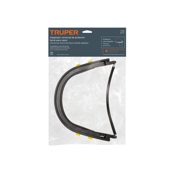 14318 - Adaptador de protector facial para casco, Truper