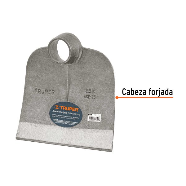 10361 - Azadón Centroamericano 2.5 lb, sin mango, TRUPER