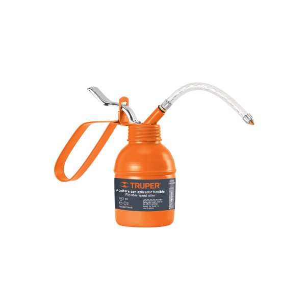 14870 - Aceitera de 180 ml (6 oz) con aplicador flexible, Truper