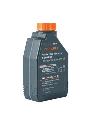 14929 - Aceite semi-sintético, 4 tiempos, 1000ml (34 oz), Truper