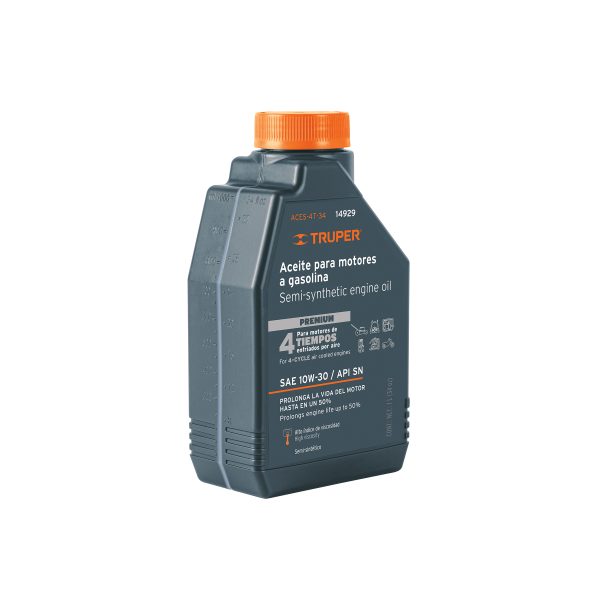 14929 - Aceite semi-sintético, 4 tiempos, 1000ml (34 oz), Truper