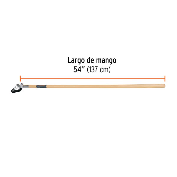 15127 - Deshierbador, mango de madera 54', TRUPER