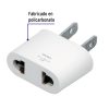 46245 - Adaptador barra redonda a plana, Volteck