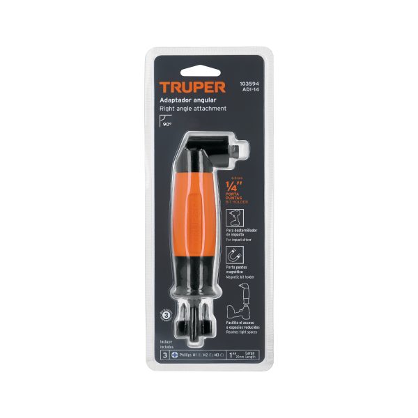 103594 - Adaptador p/destornilladores de impacto, porta puntas 1/4'