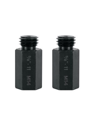 103961 - Adaptadores para pulidoras 5/8' a 5/8', 2 piezas, TRUPER