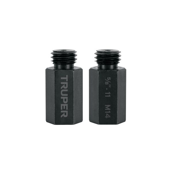 103960 - Adaptadores para pulidoras M14 a 5/8', 2 piezas, TRUPER