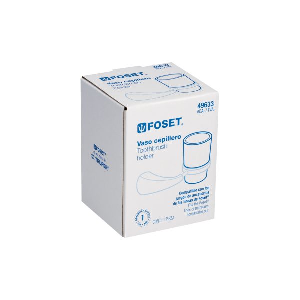 49633 - Vaso de vidrio de repuesto para portavaso, Foset Aero