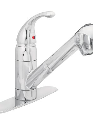 49771 - Monomando nariz retráctil para fregadero, Foset Aero