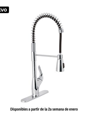 AEF-85.jpg 44904 - Monomando fregadero cromo, semi profesional, FOSET AERO