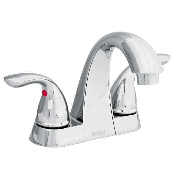 49764 - Mezcladora 4' cuello alto para lavabo, Foset Aero