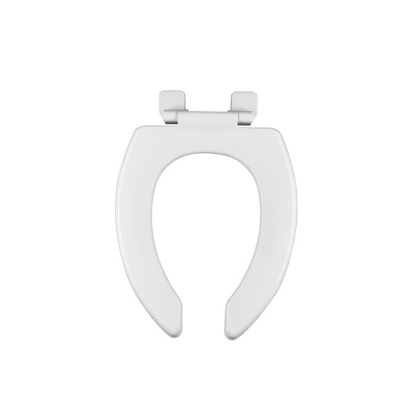 49368 - Asiento alargado sin tapa para taza fluxómetro, blanco,FOSET