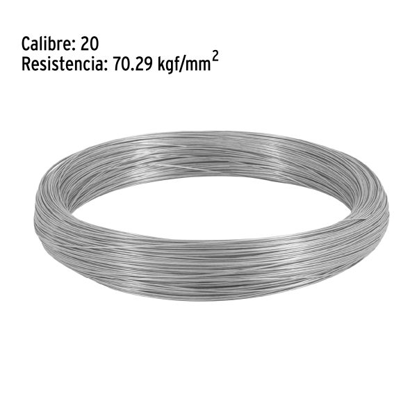 44469 - Kilo de alambre galvanizado, calibre 20, FIERO
