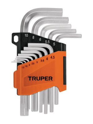 ALL-13M.jpg 15542 - Juego 13 llaves allen mm punta hexagonal con organizador